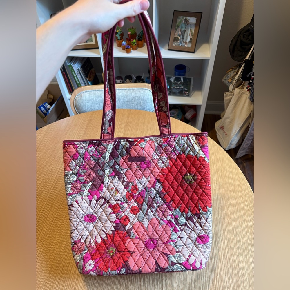 Vera Bradley Floral Quilted Tote Bag